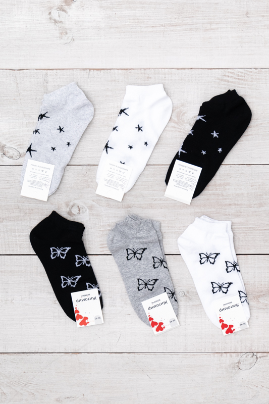 Шкарпетки жіночі (демісезон) короткі